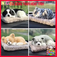 Thú Nhồi Bông Lõi Than Hoạt Tính Khử Mùi Ô Tô - Trang Trí và Lọc Không Khí Dễ Thương 20x28cm