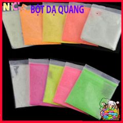 Bột Dạ Quang An Toàn 10g - Phát Sáng Trong Đêm, Trang Trí Nghệ Thuật, Dùng Cho Quần Áo, Gỗ, Gốm, Đánh Dấu An Toàn EXIT