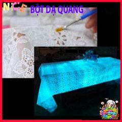 Bột Dạ Quang An Toàn 10g - Phát Sáng Trong Đêm, Trang Trí Nghệ Thuật, Dùng Cho Quần Áo, Gỗ, Gốm, Đánh Dấu An Toàn EXIT
