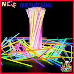 Gậy Phát Sáng 8 Inch Glow In The Dark - Bộ 50/100 Chiếc Trang Trí Tiệc Cưới, Sinh Nhật, Sự Kiện Rực Rỡ