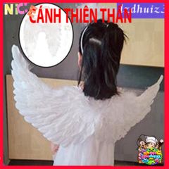 Cánh Thiên Thần Phát Sáng Cho Trẻ Em - Dễ Thương Màu Trắng, Hoàn Hảo Cho Tiệc Halloween, Giáng Sinh, Lễ Hội và Sự Kiện