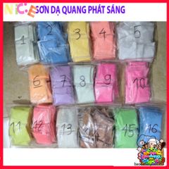 Bột Phát Sáng Dạ Quang 10gr - Trang Trí Phòng Ngủ, Tiệc Tùng, Mang Lại Hiệu Ứng Huyền Diệu Trong Bóng Tối