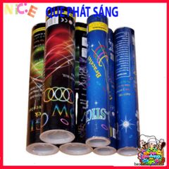 Vòng Đeo Tay Phát Sáng Dạ Quang - Bộ 50-100 Que Kèm Nút Gắn, Chất Liệu An Toàn, Phù Hợp Các Bữa Tiệc và Sự Kiện Đêm