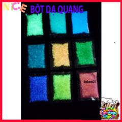 Bột Dạ Quang Đa Năng 10g - Sơn Phát Quang Nhiều Màu Cho Nghệ Thuật Bodypainting và Trang Trí Độc Đáo