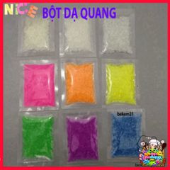 Bột Dạ Quang Đa Năng 10g - Sơn Phát Quang Nhiều Màu Cho Nghệ Thuật Bodypainting và Trang Trí Độc Đáo
