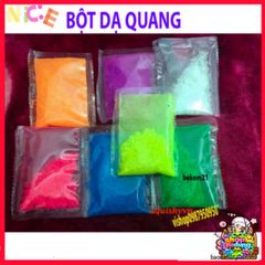 Bột Dạ Quang Đa Năng 10g - Sơn Phát Quang Nhiều Màu Cho Nghệ Thuật Bodypainting và Trang Trí Độc Đáo