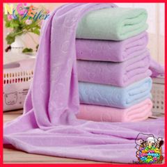 Khăn Tắm Nhật Bản Kích Thước Lớn 70x140cm Chất Liệu Cotton Mịn, Khô Nhanh, Thoải Mái Cho Gia Đình và Trẻ Em
