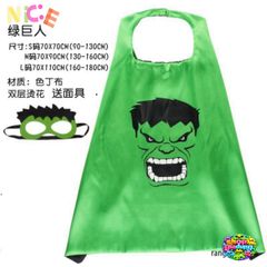 Khăn Choàng Siêu Anh Hùng Đôi Mặt Cho Bé - Hình Ảnh Thor, Batman, Hulk & Spider-Man - Quà Tặng Sinh Nhật & Halloween Thú Vị