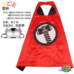 Khăn Choàng Siêu Anh Hùng Đôi Mặt Cho Bé - Hình Ảnh Thor, Batman, Hulk & Spider-Man - Quà Tặng Sinh Nhật & Halloween Thú Vị