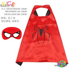 Khăn Choàng Siêu Anh Hùng Đôi Mặt Cho Bé - Hình Ảnh Thor, Batman, Hulk & Spider-Man - Quà Tặng Sinh Nhật & Halloween Thú Vị