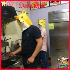 Mặt Nạ Trùm Đầu Chó Shiba - Phụ Kiện Halloween Ngộ Nghĩnh Cho Video Clip, Sự Kiện Hóa Trang, Quà Tặng Fan Thú Cưng