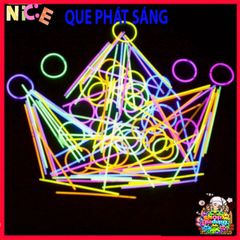 Que Phát Sáng Vui Nhộn 100 Màu - Bộ Lightstick Glowstick An Toàn Cho Tiệc Tùng và Hoạt Động Ngoài Trời