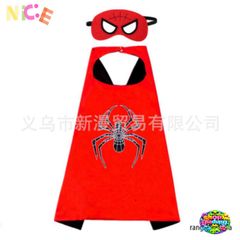 Áo Choàng Hóa Trang Avengers Siêu Anh Hùng với Mặt Nạ - Đồ Chơi Thời Trang Tươi Sáng cho Bé Yêu, Kích Thước 70 x 90 cm