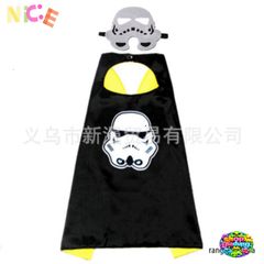 Áo Choàng Hóa Trang Avengers Siêu Anh Hùng với Mặt Nạ - Đồ Chơi Thời Trang Tươi Sáng cho Bé Yêu, Kích Thước 70 x 90 cm