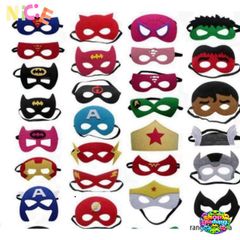 Mặt Nạ Siêu Anh Hùng Cao Cấp Dành Cho Trẻ Em và Người Lớn - Phụ Kiện Tiệc Sinh Nhật, Halloween, Hóa Trang