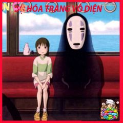 Bộ Hóa Thân Áo Choàng Đen và Mặt Nạ Vô Diện VBJ80 - Phong Cách Spirited Away Cho Mọi Lứa Tuổi, Đồ Hóa Trang Thú Vị