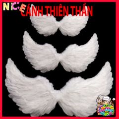 Cánh Cục Cưng Cosplay Trắng Huyền Ảo - Trang Phục Hóa Trang Cho Bé và Người Lớn, Lễ Hội & Chụp Ảnh