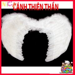 Cánh Cục Cưng Cosplay Trắng Huyền Ảo - Trang Phục Hóa Trang Cho Bé và Người Lớn, Lễ Hội & Chụp Ảnh