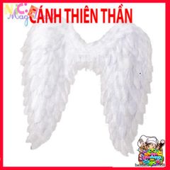 Cánh Thiên Thần Lông Vũ Trắng - Phụ Kiện Halloween Độc Đáo Cho Cosplay - Sự Kiện Hóa Trang Đặc Biệt
