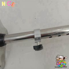 Gậy Tập Đi 4 Chân Chắc Chắn cho Người Cao Tuổi - Điều Chỉnh Cao, Chất Liệu Inox Bền Bỉ, Chân Đế Cao Su Chống Trơn Trượt
