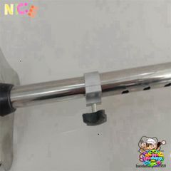 Gậy Tập Đi 4 Chân Chắc Chắn cho Người Cao Tuổi - Điều Chỉnh Cao, Chất Liệu Inox Bền Bỉ, Chân Đế Cao Su Chống Trơn Trượt