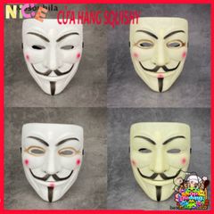 Mặt Nạ Huyền Bí Anonymous Vendetta - Phụ Kiện Hóa Trang Halloween Độc Đáo, Quà Tặng Đặc Biệt Cho Mọi Lứa Tuổi