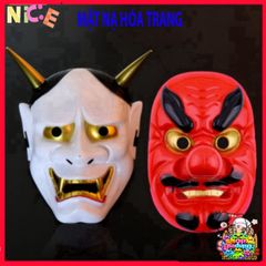 Mặt Nạ Oni Noh Hannya - Phụ Kiện Halloween Độc Đáo, Quái Vật Nhật Bản, Thích Hợp Cho Tiệc Hóa Trang Và Sự Kiện Ẩn Bí
