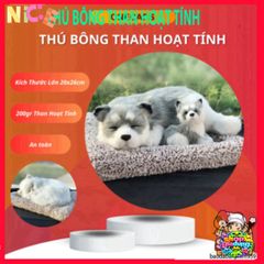 Gấu Bông Khử Mùi Than Hoạt Tính 200G - Phụ Kiện Ô Tô Trang Trí, Hút Ẩm Cho Không Gian Sống Trong Sạch, Đáng Yêu