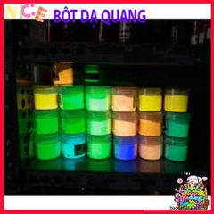Bộ 6 Màu Bột Dạ Quang Epoxy Cao Cấp Nhập Khẩu Đức - Tạo Hiệu Ứng Ánh Sáng Đặc Biệt Cho Các Dự Án Nghệ Thuật và Trang Trí