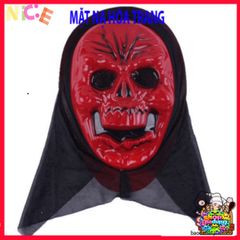 Mặt Nạ Scream Đen Halloween - Phụ Kiện Thời Trang Ma Quái Cho Buổi Tiệc Hóa Trang