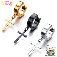 Khuyên Tai Titan Hình Thánh Giá BTN-6065 - Phụ Kiện Thời Trang Cao Cấp Phong Cách Hàn Quốc Cho Nam Nữ, Xu Hướng 2023