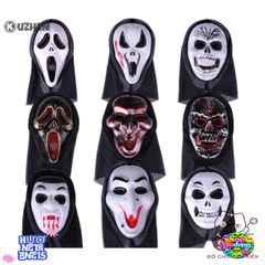 Mặt Nạ Kinh Dị KUZHEN Cosplay Halloween - Mặt Nạ Quỷ Dính Lưỡi Đen Siêu Ngầu Cho Tiệc Hóa Trang, Lễ Hội