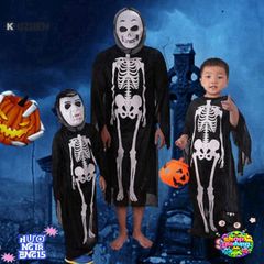 Mặt Nạ Kinh Dị KUZHEN Cosplay Halloween - Mặt Nạ Quỷ Dính Lưỡi Đen Siêu Ngầu Cho Tiệc Hóa Trang, Lễ Hội