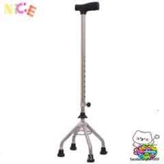 Gậy 1-3-4 Chân Inox Oromi - Nạng Hỗ Trợ Di Chuyển An Toàn Cho Người Cao Tuổi - Thiết Kế Chắc Chắn, Tùy Chỉnh Chiều Cao