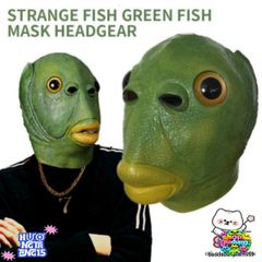 Mũ Đội Đầu Halloween Benbo Pa - Phụ Kiện Cá Xanh Độc Đáo Cho Tiệc Hóa Trang, Lễ Hội Và Sự Kiện Thú Vị