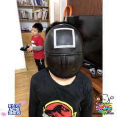 Mặt Nạ Trò Chơi Con Mực Halloween - Phụ Kiện Hóa Trang Độc Đáo Cho Tiệc & Lễ Hội - An Toàn & Thoải Mái Thiết Kế