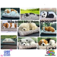 Thú Bông Khử Mùi Chó Mèo Có Than Hoạt Tính - Mềm Mại, Đáng Yêu, Phụ Kiện Trang Trí Xe Hơi và Nhà Cửa