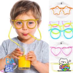 Ống Hút Hình Kính Mắt M3553 Ngộ Nghĩnh - Phụ Kiện Tiệc Tùng Sáng Tạo, Độc Đáo, Tái Sử Dụng, Món Quà Thú Vị Cho Gia Đình Và Bạn Bè