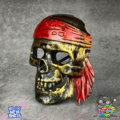 Mặt Nạ Đầu Lâu Cướp Biển 3D - Phụ Kiện Cosplay Độc Đáo Cho Halloween - Nghệ Thuật và Phong Cách Ấn Tượng