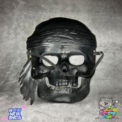 Mặt Nạ Đầu Lâu Cướp Biển 3D - Phụ Kiện Cosplay Độc Đáo Cho Halloween - Nghệ Thuật và Phong Cách Ấn Tượng