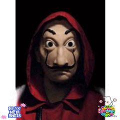 Mặt Nạ Hóa Trang Salvador Dali - Phong Cách La Casa De Papel Cho Halloween & Tiệc Hóa Trang - Phụ Kiện Độc Đáo Nam Nữ