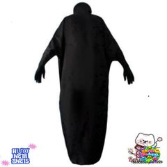 Bộ Trang Phục Vô Diện Đen - Áo Choàng và Mặt Nạ Hóa Trang Bí Ẩn Cho Dịp Cosplay và Halloween