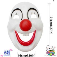Mặt Nạ Chú Hề Halloween PVC - Phụ Kiện Hóa Trang Đầy Ma Mị Cho Bữa Tiệc Halloween Vui Nhộn