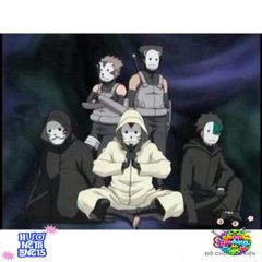 Mặt Nạ Nhựa Naruto Kakashi & Itachi Anbu - Phụ Kiện Cosplay Anime Chất Lượng Cao, Hoàn Hảo Cho Dịp Halloween