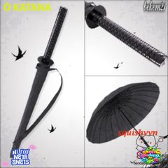 Ô Dù Katana Cán Kiếm Nhật Bản - Phụ Kiện Thời Trang Độc Đáo, Chống Nắng Mưa, Kiểu Dáng Samurai Sang Trọng