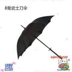 Ô Dù Katana Cán Kiếm Nhật Bản - Phụ Kiện Thời Trang Độc Đáo, Chống Nắng Mưa, Kiểu Dáng Samurai Sang Trọng