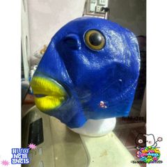 Mặt Nạ Silicone Cá Xanh - Phụ Kiện Hóa Trang Độc Đáo Cho Tiệc Halloween, Lễ Hội, và Sự Kiện Đặc Biệt