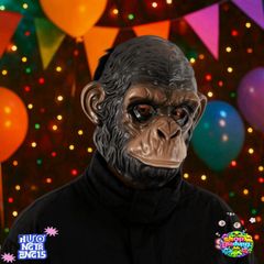 Mặt Nạ Halloween Gấu Trúc BLACKBEAR Độc Đáo - Phụ Kiện Cosplay Hóa Trang, Thích Hợp Dự Tiệc và Lễ Hội