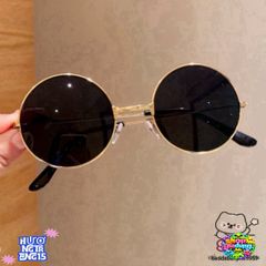 Kính Mát Nobita Đen Thời Trang Unisex - Bảo vệ UV và Phong Cách Độc Đáo, Phù Hợp Mọi Dáng Mặt