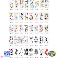 Bộ 30 Tấm Hình Xăm Dán Tatoo Cá Nhân - Mẫu T499 Độc Đáo, Thời Trang, An Toàn Cho Da, Cho Bạn Tự Tin Tỏa Sáng